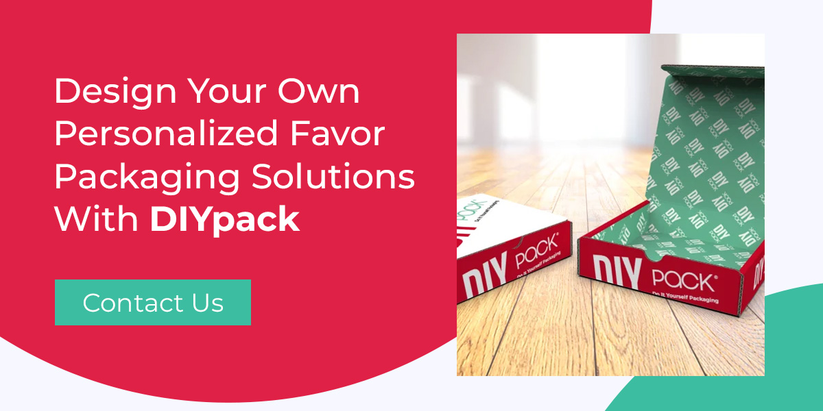 Design Your Own Personalized Favor Packaging Solutions With DIYpack